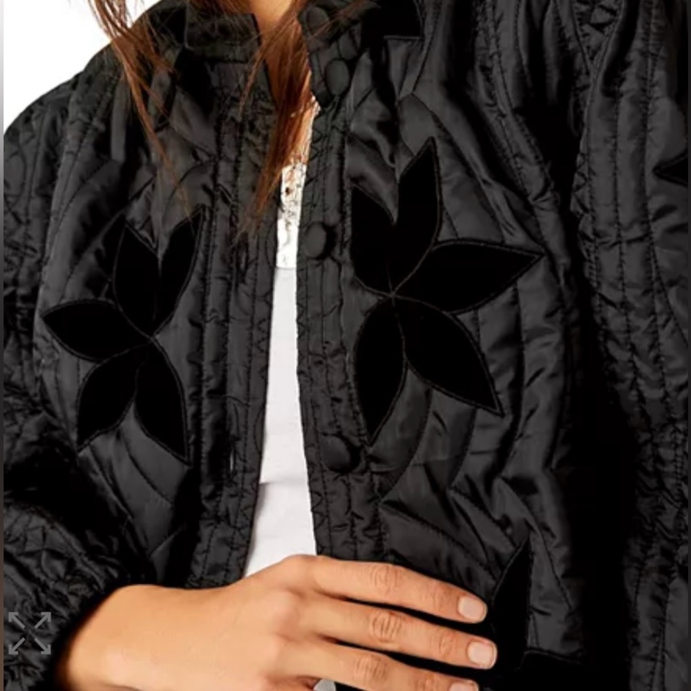 FREE PEOPLE Quinn Quilted Crop Jacket - Picture 10 of 16